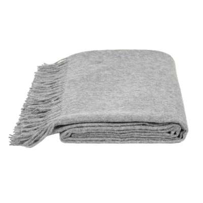 Zoeppritz Decke since 1828 Alpaca medium grey meliert